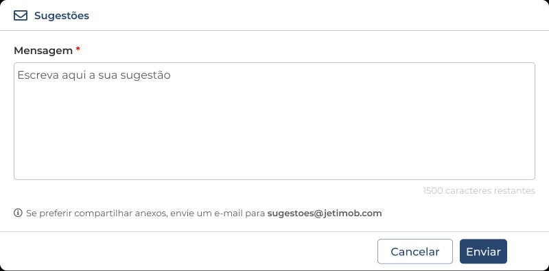Interface de agendamento de conversa do sistema jetimob