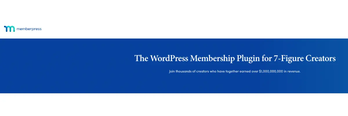 Imagem da marca do pluging MemberPress.