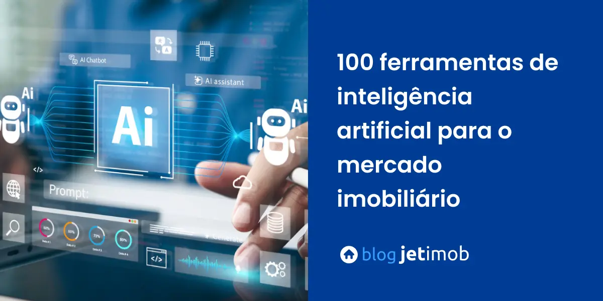 Corretor de imóveis utilizando ferramentas de IA para agilizar processos da sua imobiliária.
