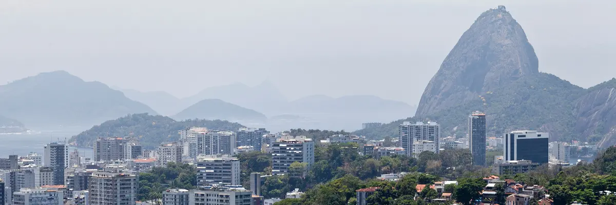 Imagem do bairro Leblon, no Rio de Janeiro, Brasil.