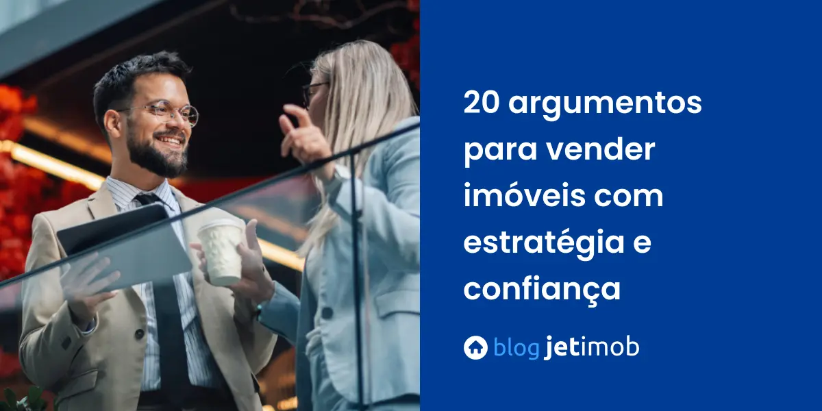 Imagem de duas pessoas aprendendo sobre argumentos para vender imóveis.