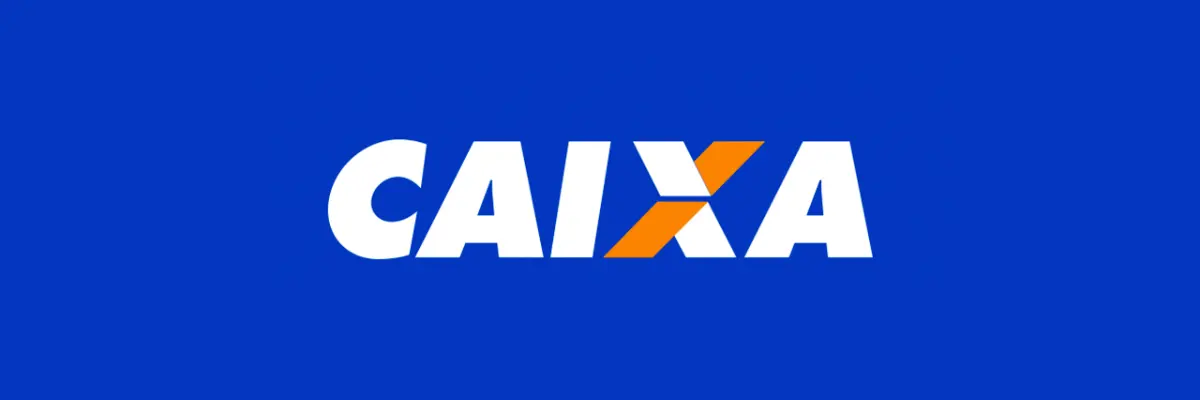 Logo da Caixa Econômica Federal.