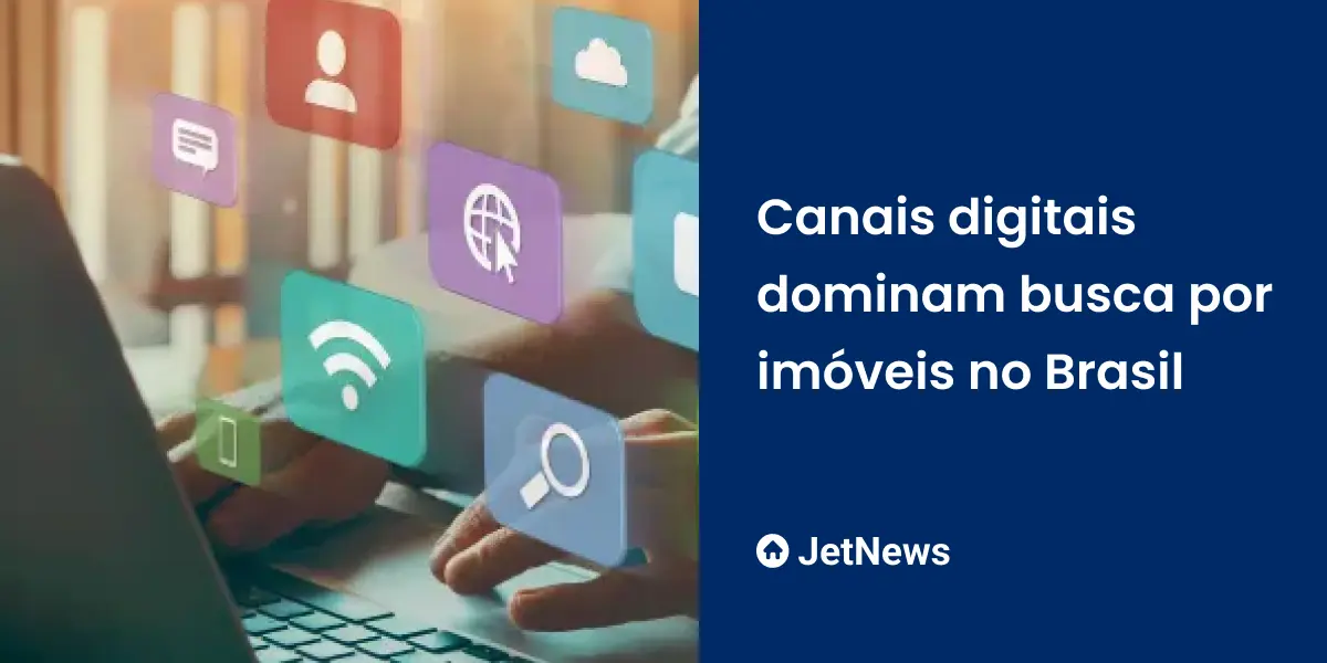 Corretor utilizando canais digitais para divulgar sua imobiliária nos motores de busca.