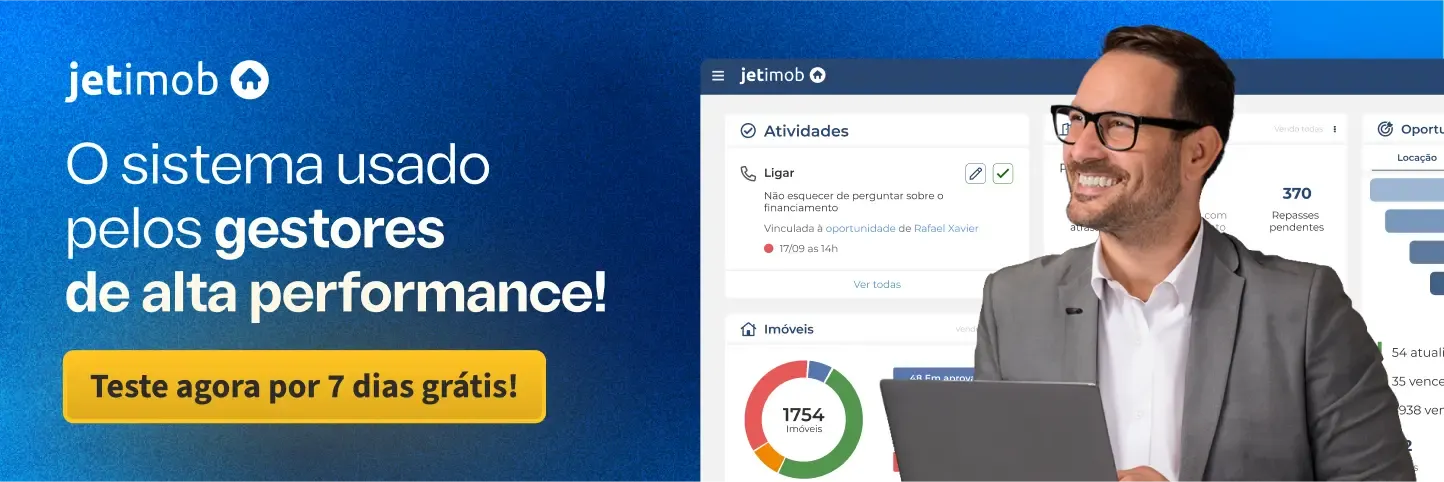 banner gestão de imóveis e crm jetimob