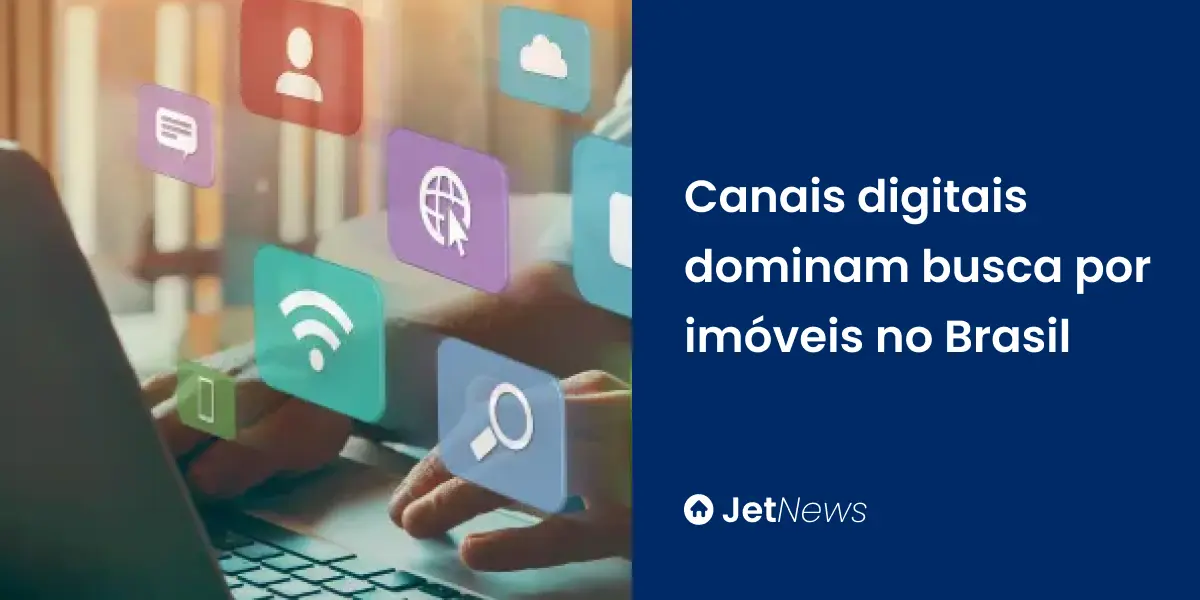 Corretor utilizando canais digitais para divulgar sua imobiliária nos motores de busca.