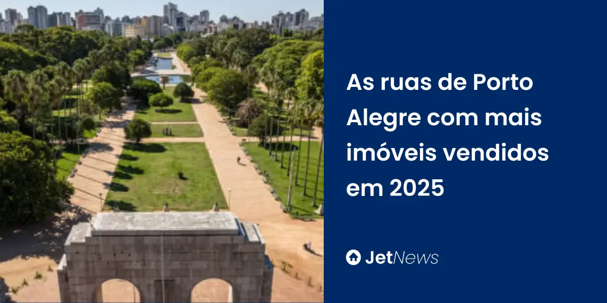 Imagem aérea do Monumento ao Expedicionário, em Porto Alegre, Rio Grande do Sul.
