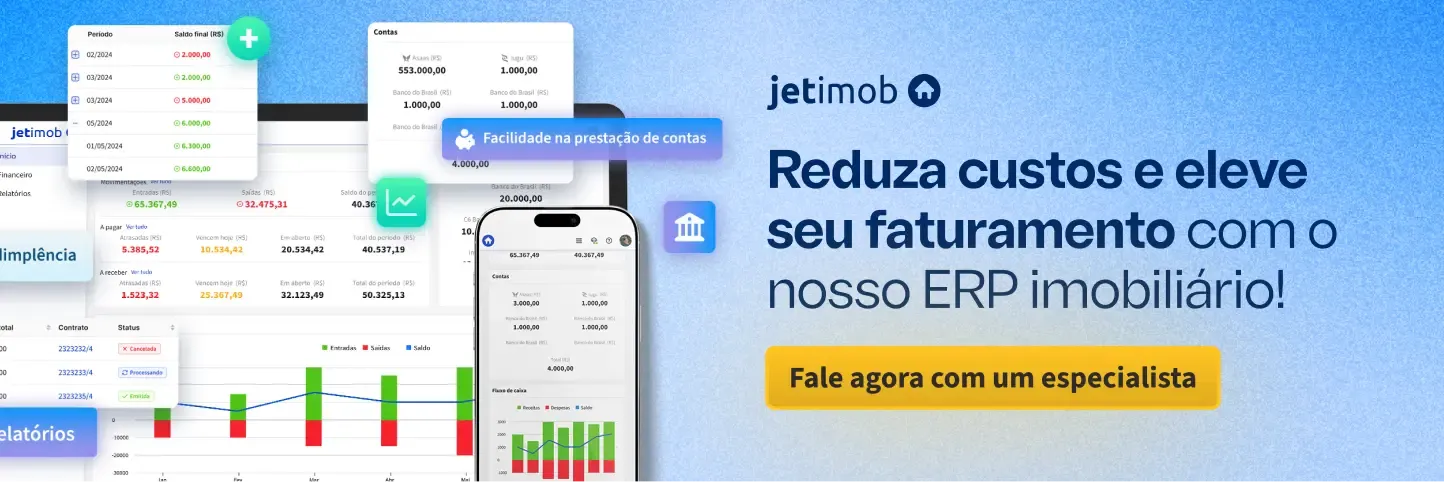 banner gestão de imóveis e erp jetimob