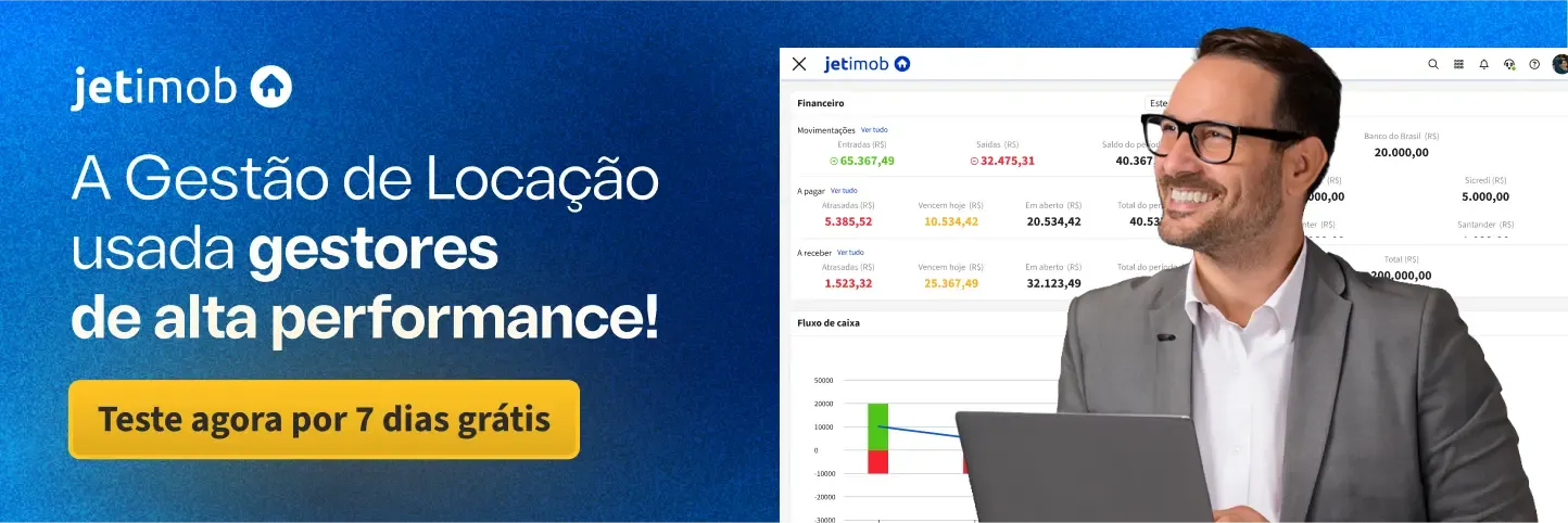 banner gestão de imóveis e erp jetimob
