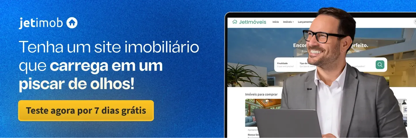 banner gestão de imóveis e site jetimob