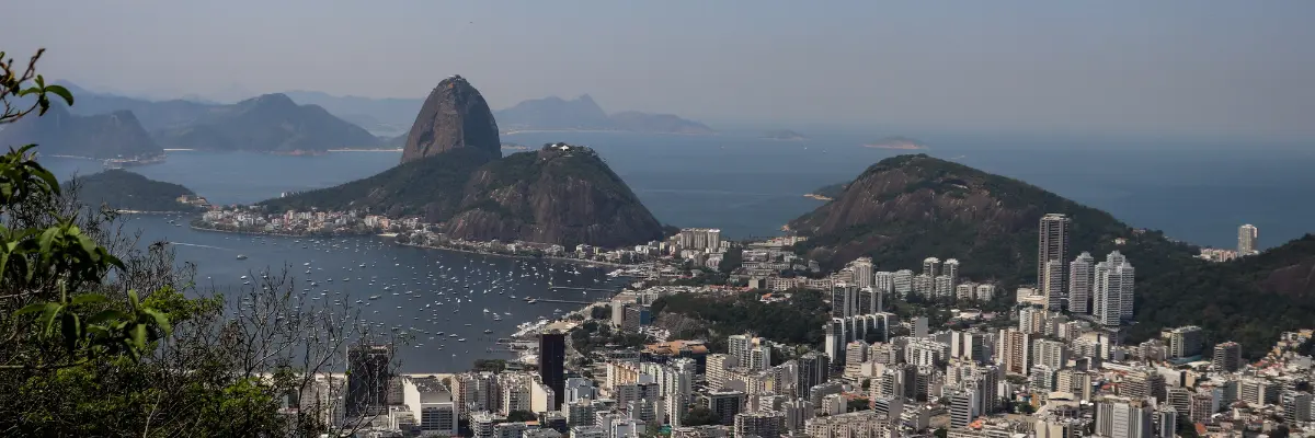 Imagem da Pão de Açúcar, no Rio de Janeiro, Brasil.