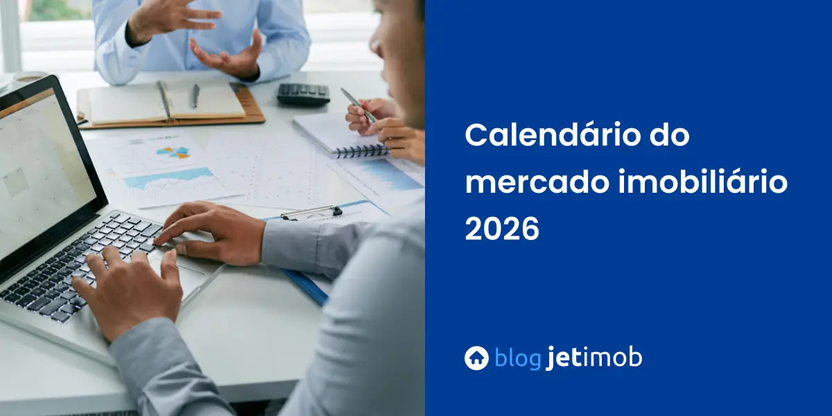 Imagem ilustrativa de um corretor analisando as datas comemorativas de 2026.