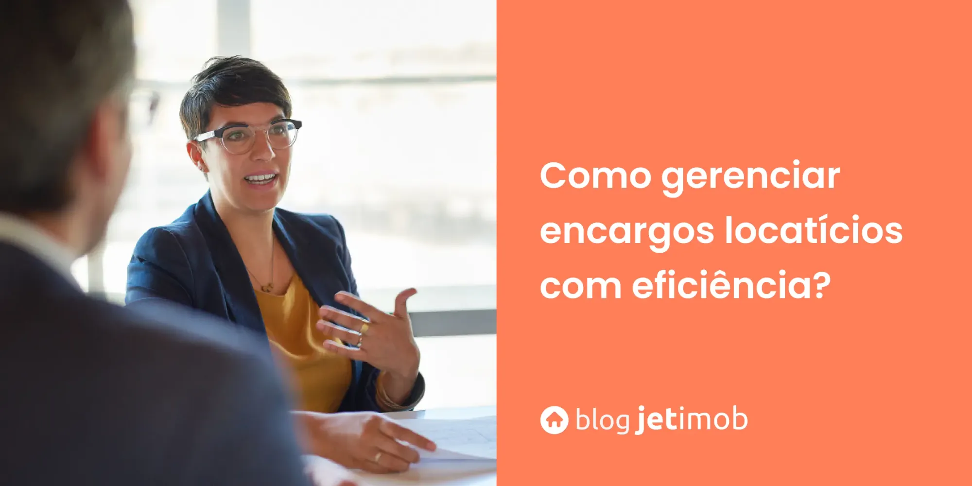 Imagem de uma reunião sobre encargos locatícios.