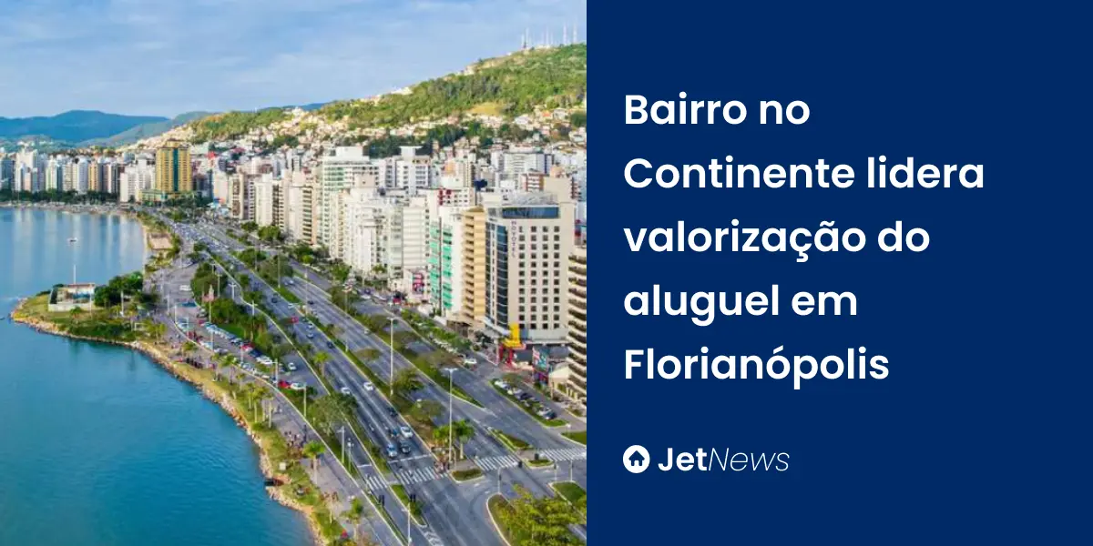 Imagem da praia em Florianópolis, em Santa Catarina.