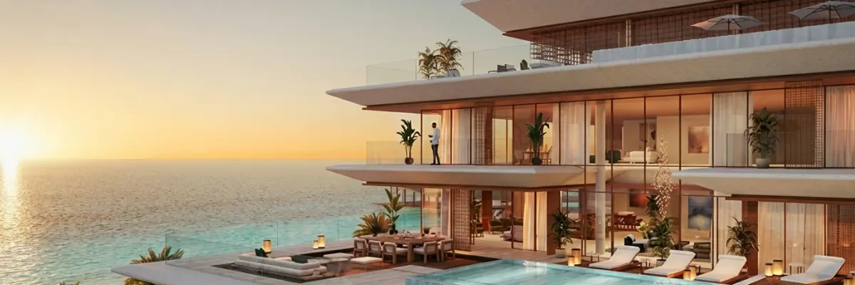 Foto de uma branded residence assinada por uma marca de luxo.