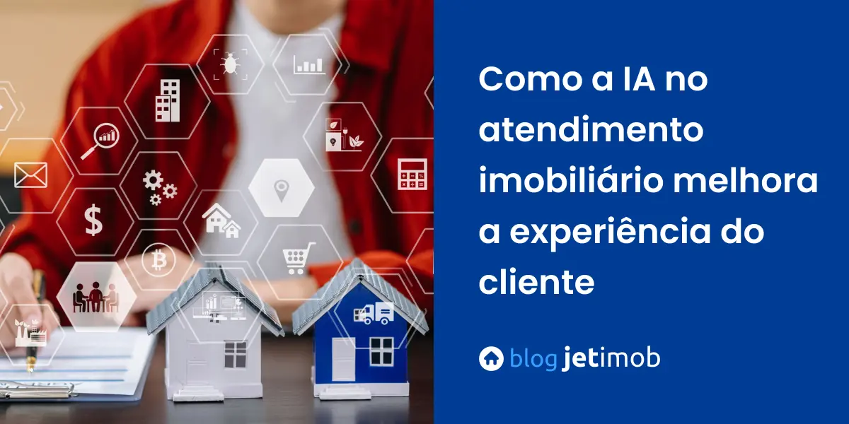 Corretor de imóveis utilizando IA no atendimento imobiliário para melhorar a experiência do cliente.