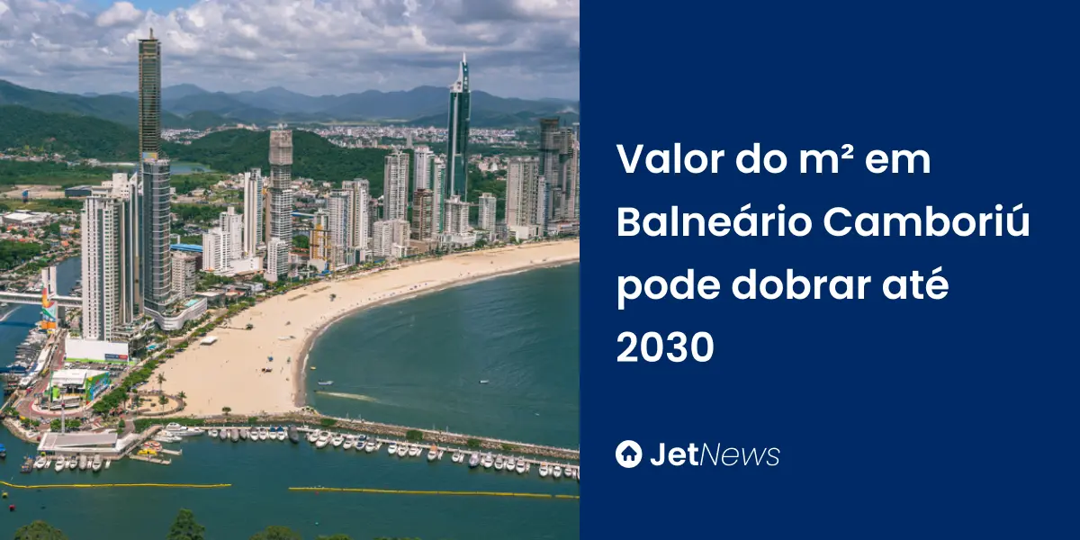 Foto da cidade de Balneário Camboriú, em Santa Catarina.