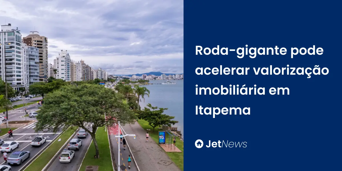 Imagem da beira da praia de Itapema, em Santa Catarina.