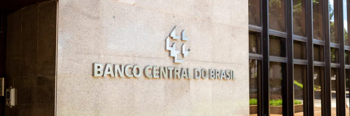 Image da fachada do Banco Central, em Brasília, no Distrito Federal.