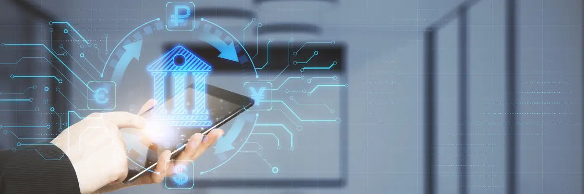 Corretor de imóveis pesquisando em seu tablet sobre ferramentas de automação para imobiliárias.