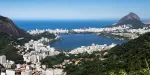 Imagem aérea do bairro Ipanema, no Rio deJaneiro.