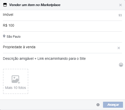 venda de imoveis marketplace